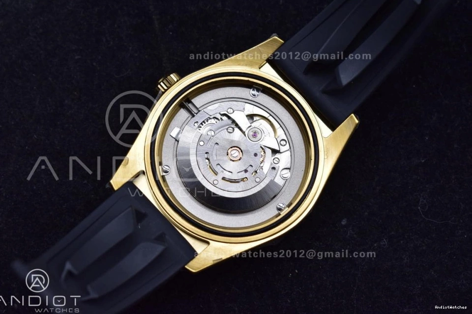 (Gain A23J Best Sky-Dweller ZF 336238 Weight) 1:1 Black Durable YG Edition Dial on 1098 Strap Oysterflex 0410